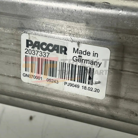 2037337PEX Oem Paccar Egr Cooler Mx-13 Epa17 For Kenworth - Truck To Trailer