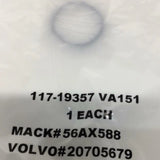 207SH36A Genuine Volvo CSC O-Ring Kit - Truck To Trailer