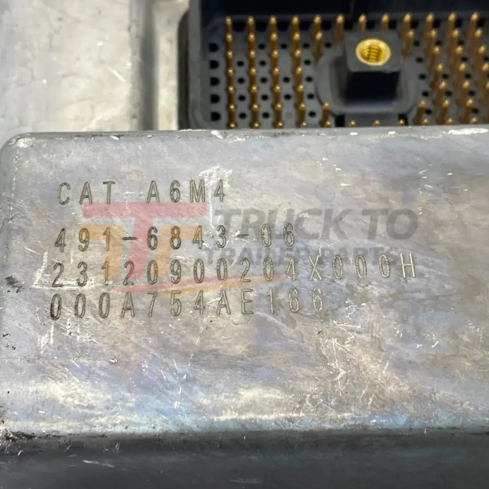 491-6843 Genuine Caterpillar ECM Electronic Control Module - Truck To Trailer