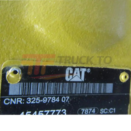 325-9784 Genuine Caterpillar Axial Piston Pump - Truck To Trailer
