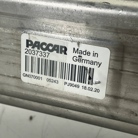2037337 Oem Paccar Egr Cooler Mx-13 Epa17 For Kenworth - Truck To Trailer