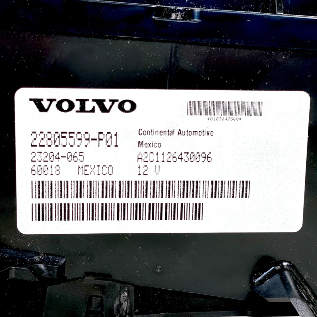 85022085 Genuine Volvo Instrument Cluster - Truck To Trailer
