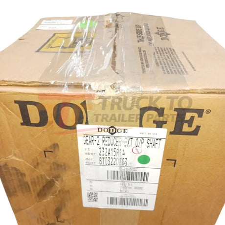 232A15R14 Genuine Dodge Right Angle Worm Gear Speed Reducer