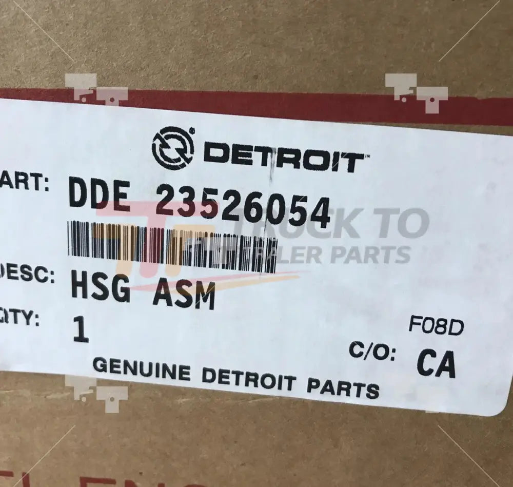 23526054 Genuine Detroit Diesel Oil Cooler Housing Assembly Top 60 Series - Truck To Trailer