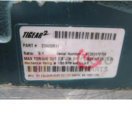 23A05R14 Dodge Tigear-2 Reducer - Truck To Trailer