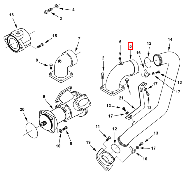 3393077 Cummins Water Transfer Connection – Truck To Trailer
