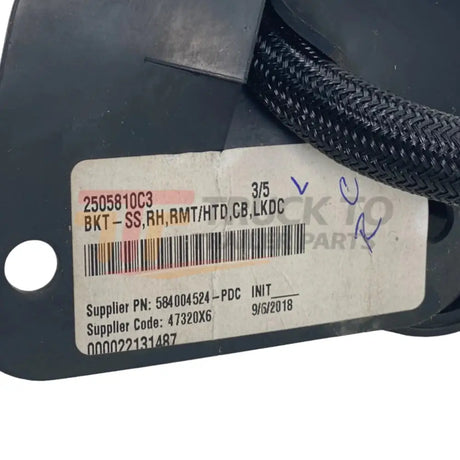 2505810C2 Genuine International Right Side Mirror Bracket - Truck To Trailer