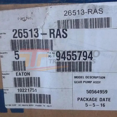 26513-RAS Genuine Eaton Hydraulic Pump Motor - Truck To Trailer