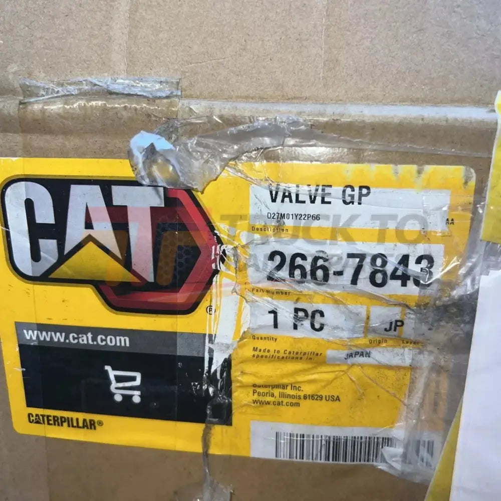 266-7843 Caterpillar Counterbalance Travel Valve - Truck To Trailer