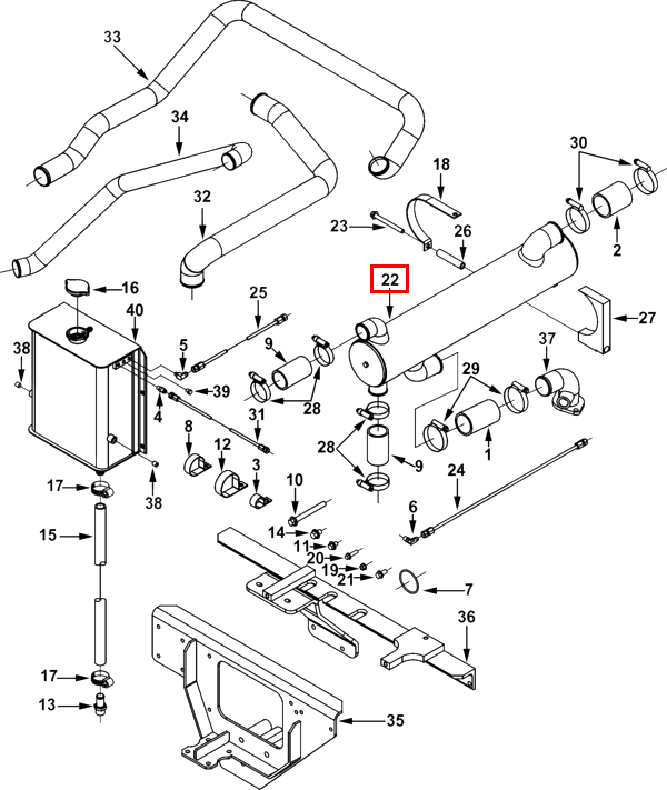 3912145 Cummins Heat Exchanger