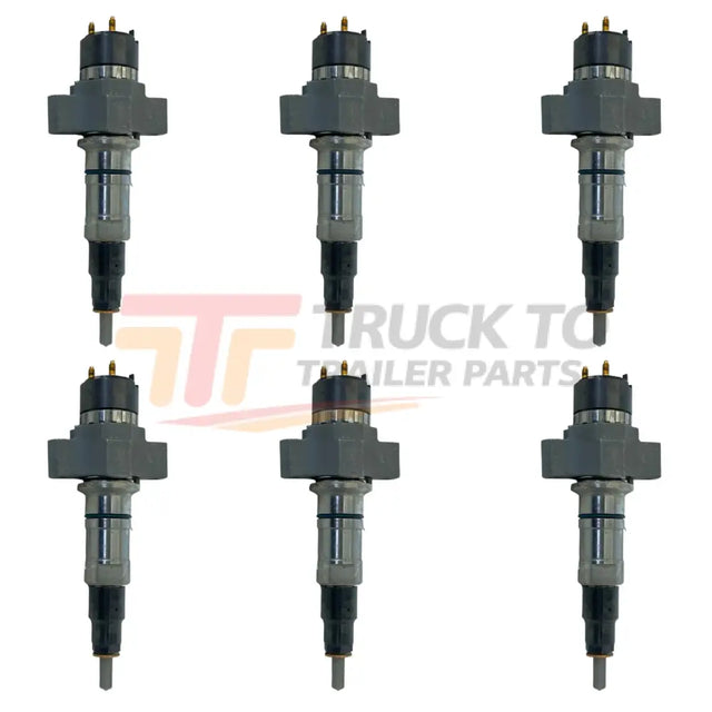 2872331 Genuine Cummins Injectors Kit Set Of Six For For Xpi Fuel Systems On Epa13 8.9L Isc/Isl - Truck To Trailer