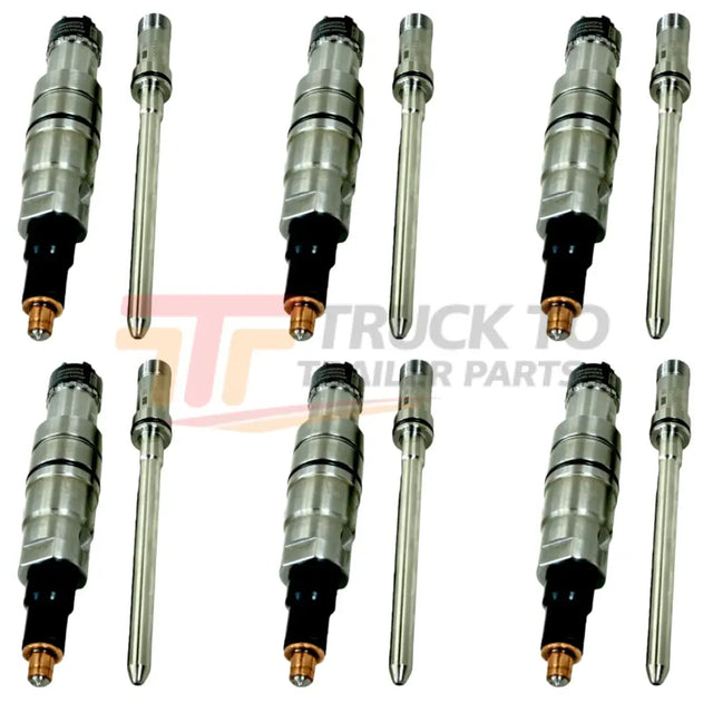 2894920 Oem Cummins Fuel Injectors Set Of Six 6 For Xpi Fuel Systems On Epa10 Automotive 15L Isx/Qsx - Truck To Trailer