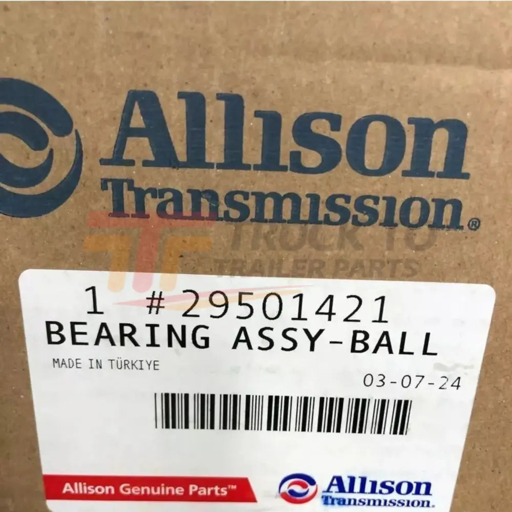 29501421 Genuine Allison PTO Gear Ball Bearing Assembly - Truck To Trailer