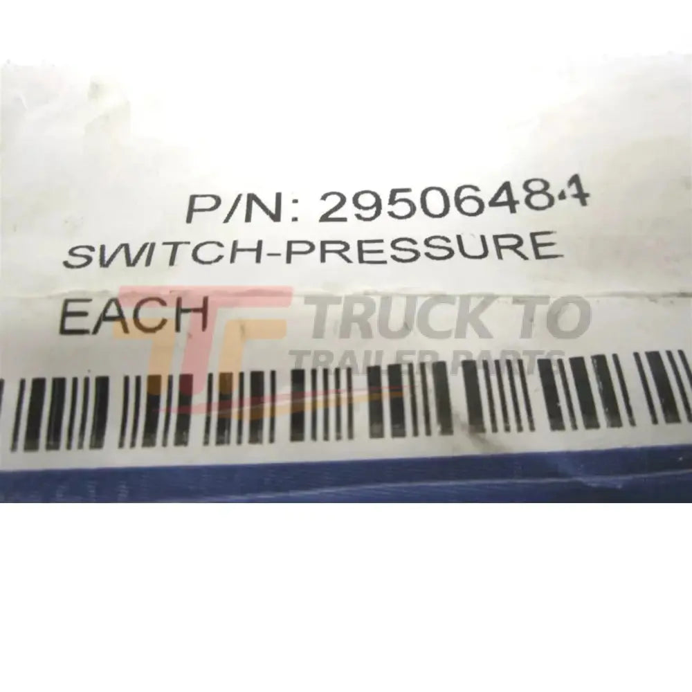 29506484 Allison Transmission Valve Control Pressure Switch - Truck To Trailer