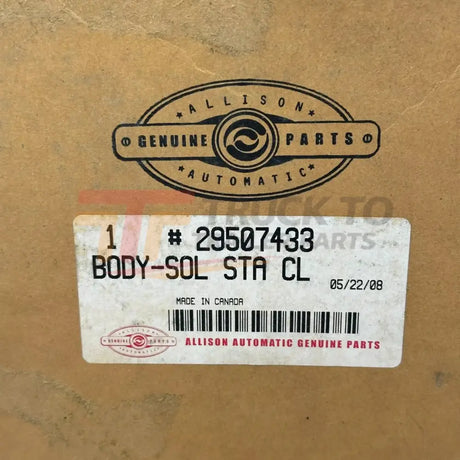 29507433 Genuine Allison Solenoid Clutch Body - Truck To Trailer