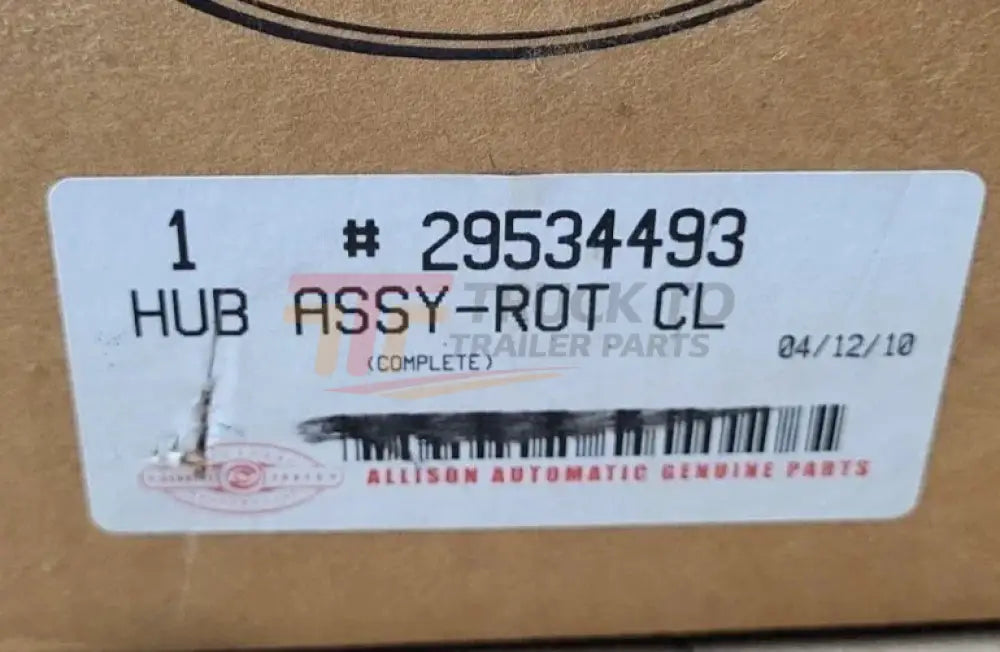 29534493 Genuine Allison Rotating Clutch Hub - Truck To Trailer