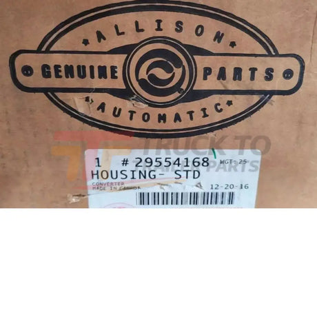 29554168 Genuine Allison Transmission Converter Housing - Truck To Trailer