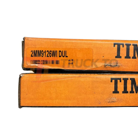 2MM9126WI DUL Timken Machine Tool Angular Contact Bearing - Truck To Trailer