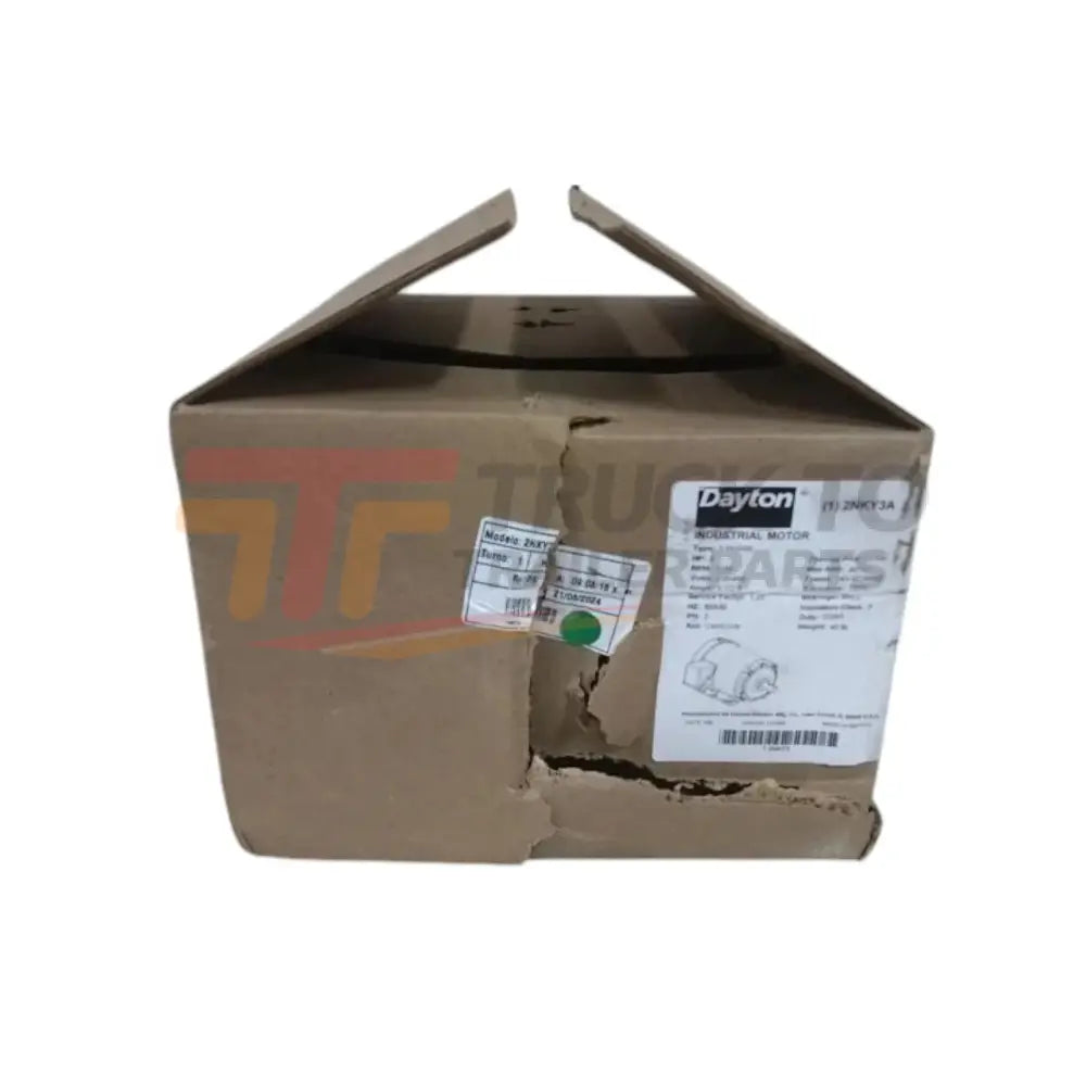 2NKY3A Dayton General Purpose Motor 2 HP 1750 RPM 230/460VAC 3-Phase - Truck To Trailer