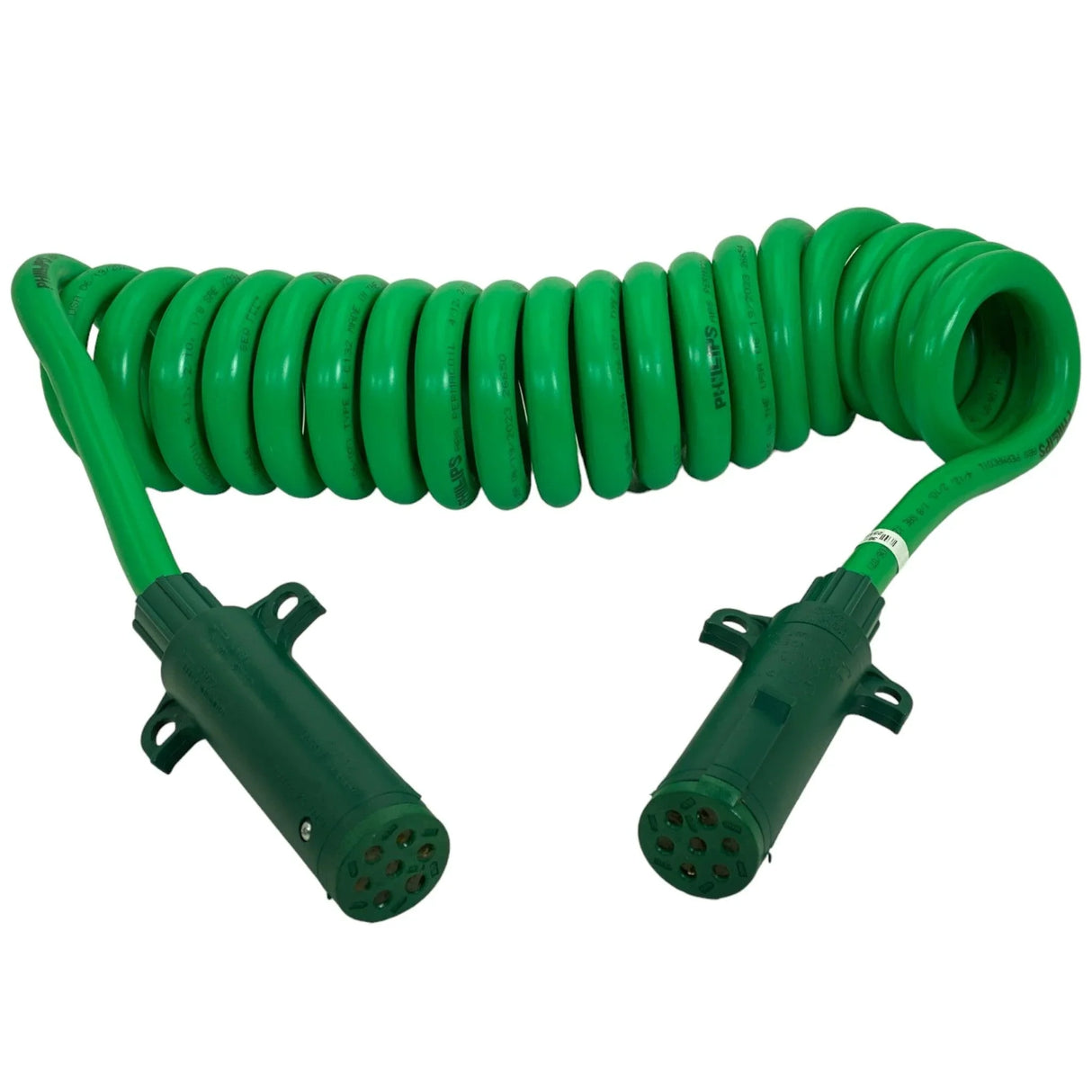 304624 Genuine Phillips ABS Coiled Power Cable Assembly - Truck To Trailer