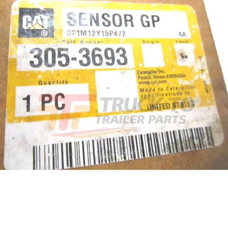 305-3693 Caterpillar Temp And Pressure Sensor 6 Pin - Truck To Trailer