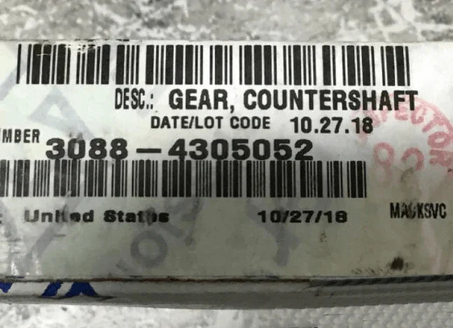 3088-4305052 Genuine Volvo Gear Countershaft - Truck To Trailer
