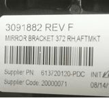 3091882 Genuine Volvo Mirror Brace - Truck To Trailer