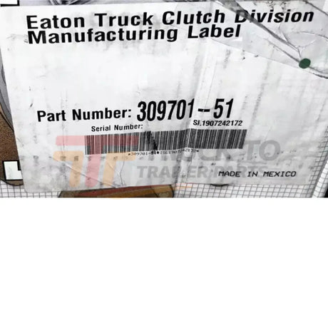 309701-51 Genuine Eaton Clutch - Truck To Trailer