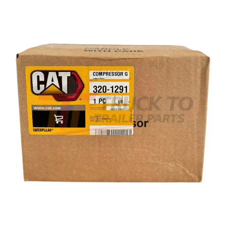 320-1291 CAT 24 Volt Basic Clutch And Refrigerant Compressor - Truck To Trailer