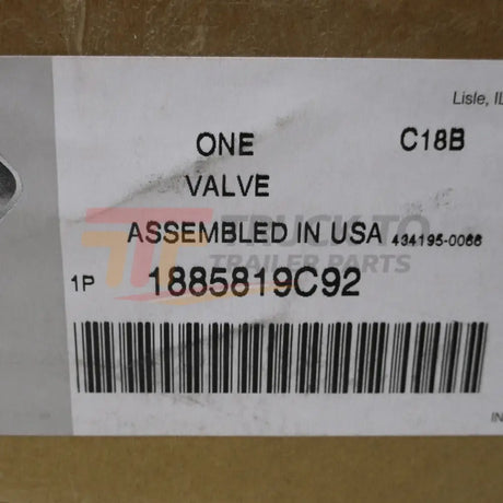 321074 Genuine International EGR Exhaust Gas Recirculation Valve - Truck To Trailer