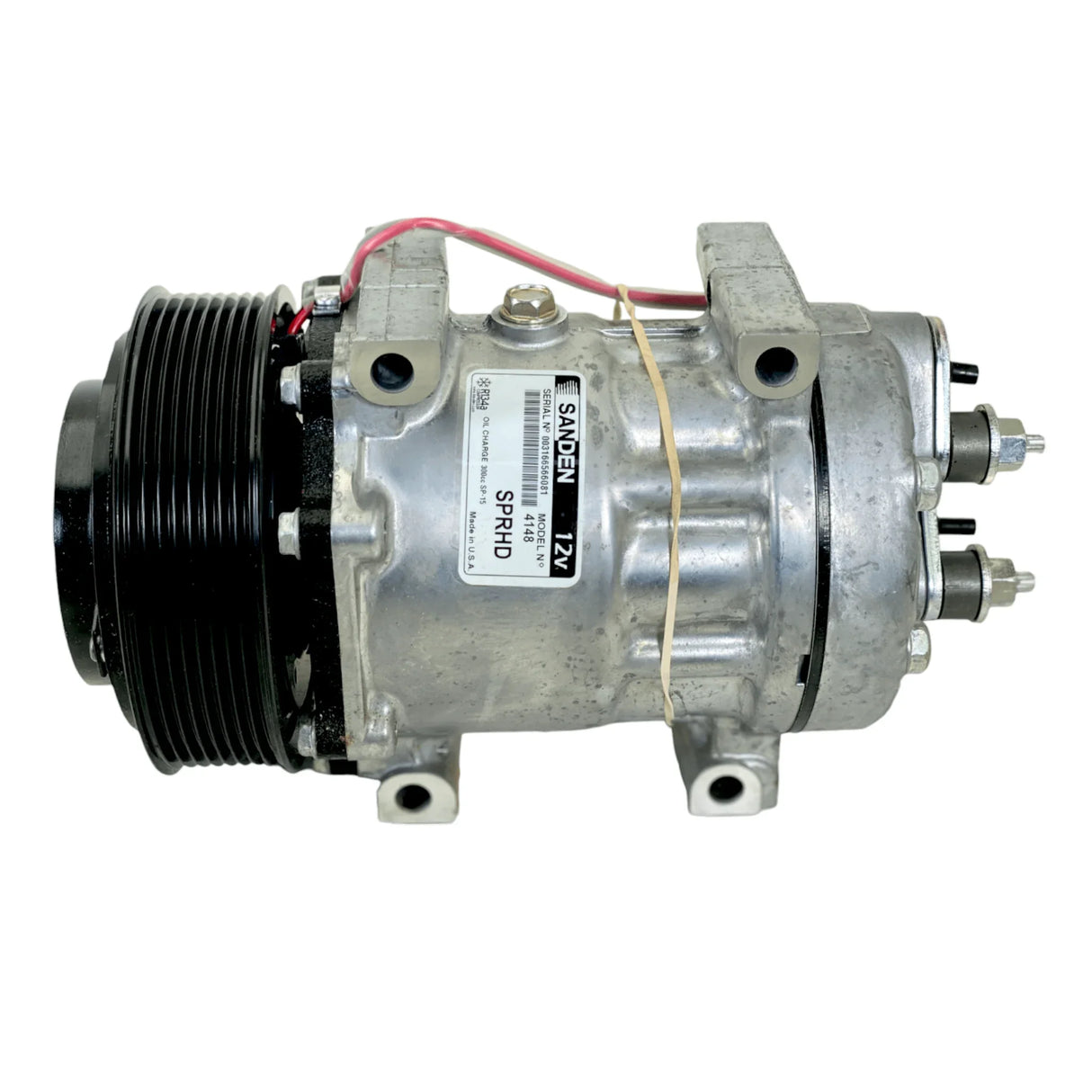 03-1014 Genuine Sanden AC Compressor 12V for Kenworth Peterbilt - Truck To Trailer