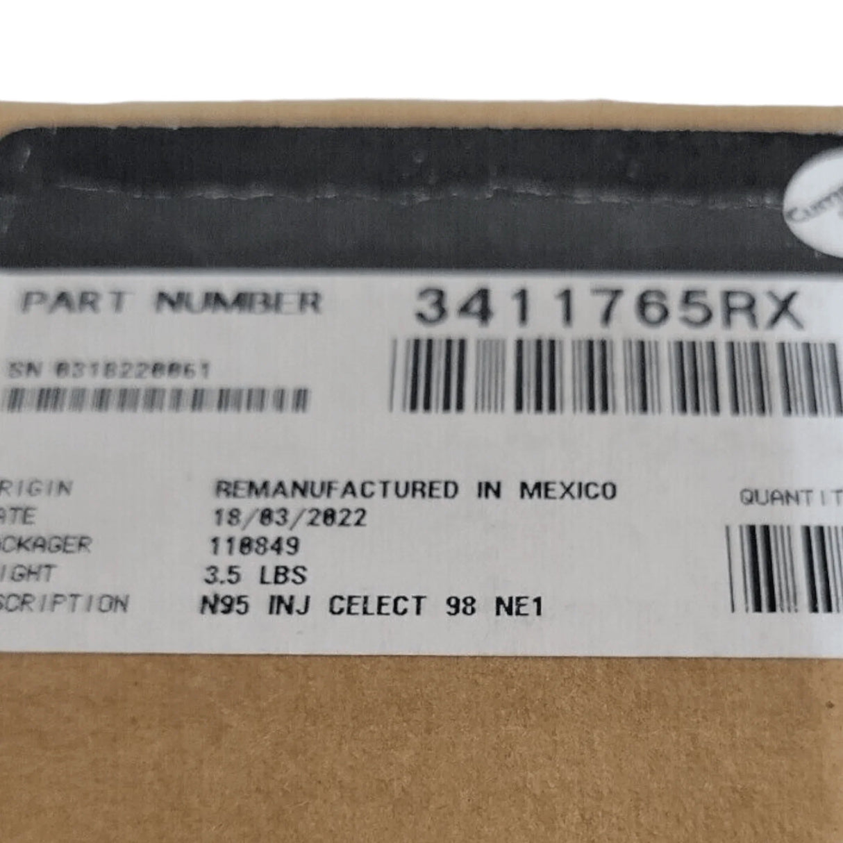 3080931 Genuine Cummins Fuel Injector - Truck To Trailer