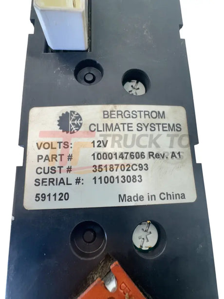 3518702C93 Oem International Control Assembly Heater