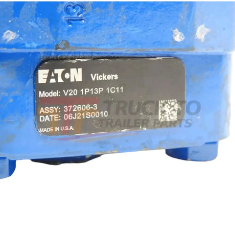 372606-3 Eaton Vickers V20 Series Vane Pump - Truck To Trailer
