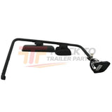 3757526C92 Genuine International Mirror Rearview Man Htd Cb Radio Black Lh Aat - Truck To Trailer