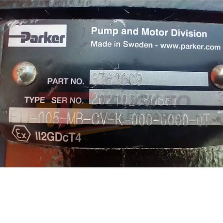 3782009 Parker Pump - Truck To Trailer