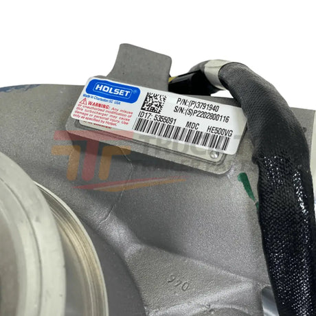3791940 Genuine Paccar Turbocharger He500Vg With Vgt Actuator For Mx13 - Truck To Trailer