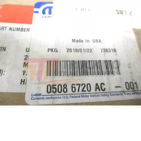 05086720AC Mopar Engine Heater 2001-2005 RAM 2500 / 3500 - Truck To Trailer