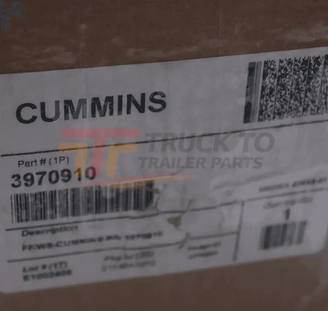 3970910 Genuine Cummins Fuel Water Separator - Truck To Trailer