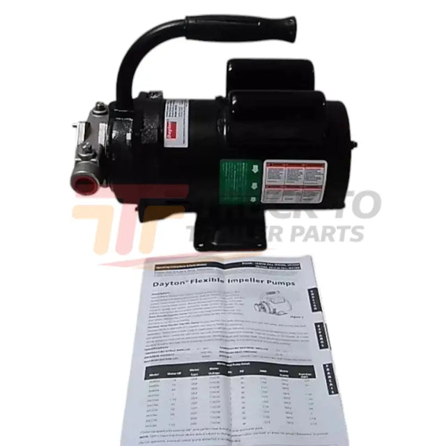 3ACC5 Dayton Flexible Impeller Pump - Truck To Trailer