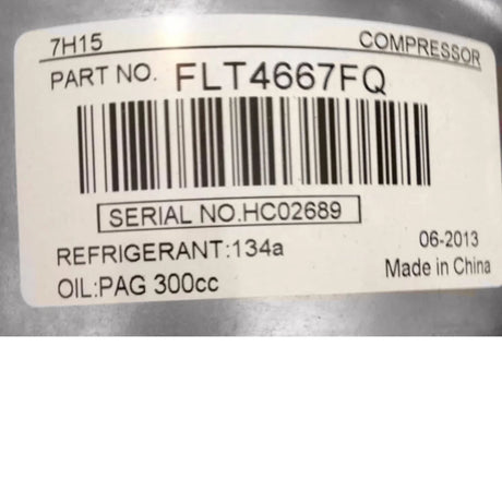 FLT4667Q International A/C Compressor - Truck To Trailer