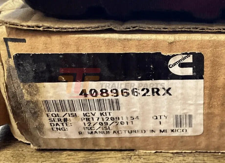 4089662Rx Genuine Cummins Fuel Distributor - Truck To Trailer