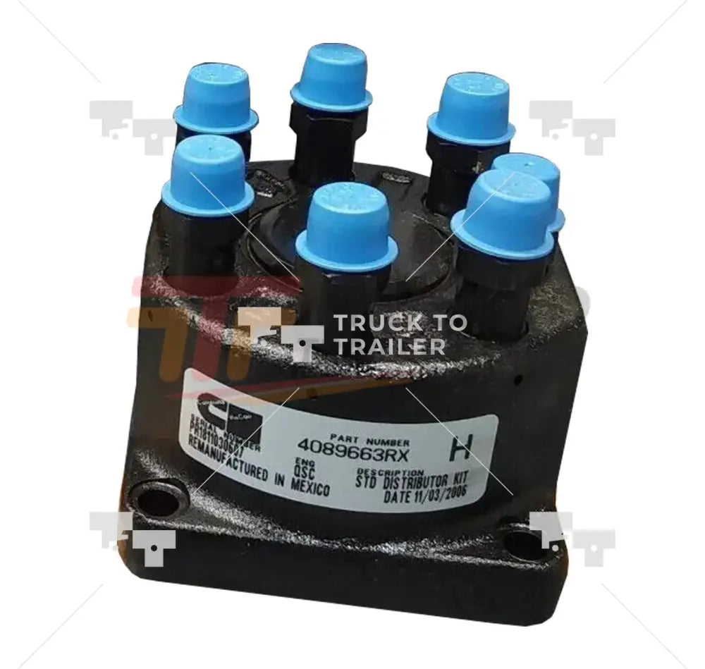 4089663Rx Genuine Cummins Std Fuel Pump Distributor Module Incomplete Kit - Truck To Trailer