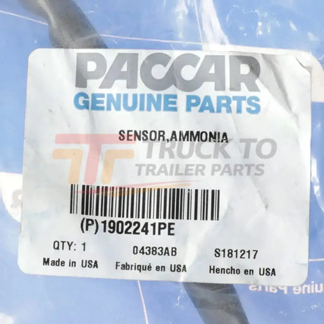 2511504C1 Genuine International Ammonia Sensor - Truck To Trailer