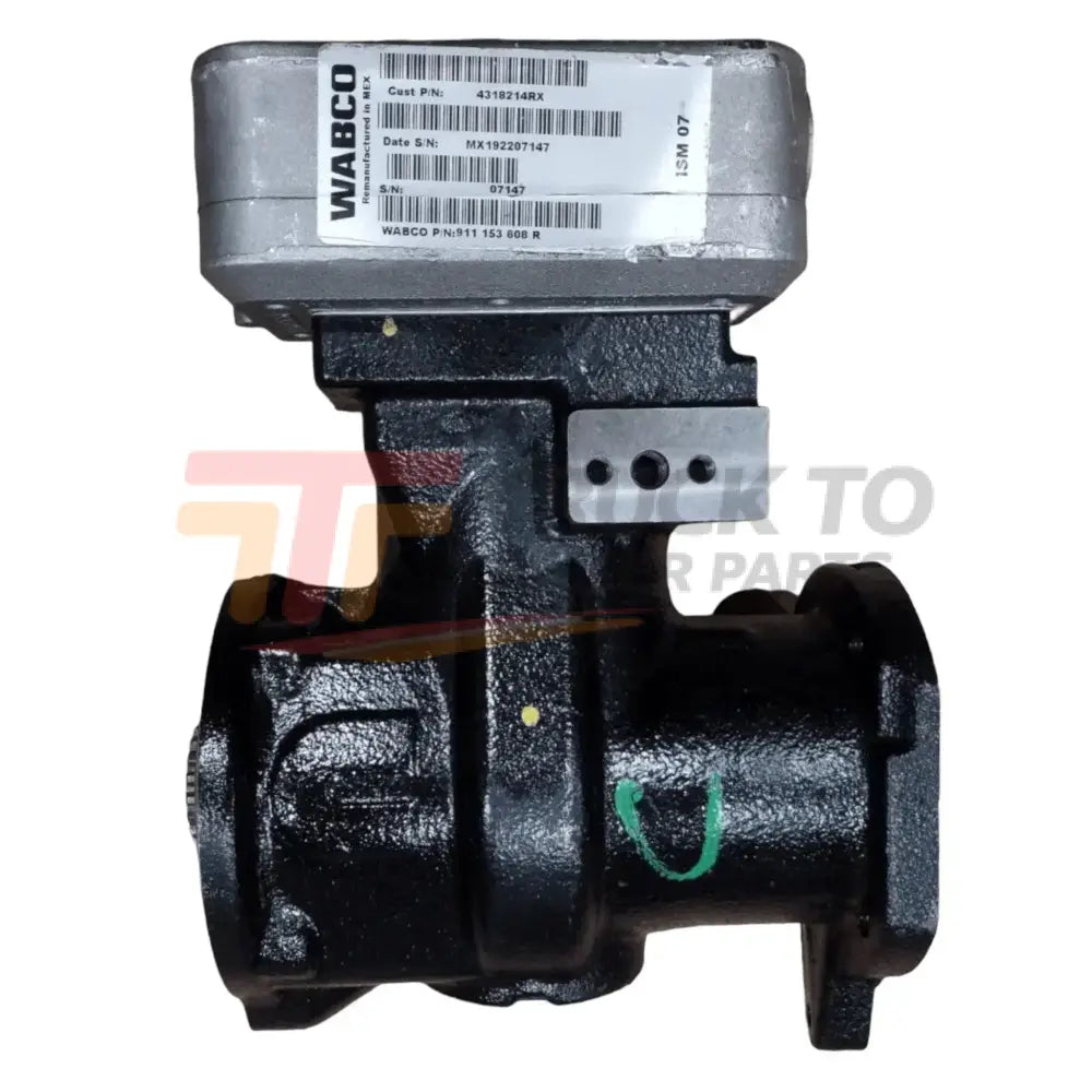 4952756RX Genuine Cummins Air Brake Compressor For Engine M11 N14 Ism - Truck To Trailer
