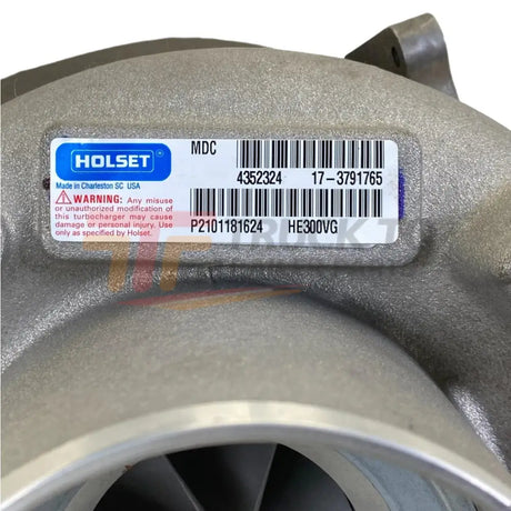 4352324Rx Genuine Cummins Turbocharger For Isb 6.7L - Truck To Trailer