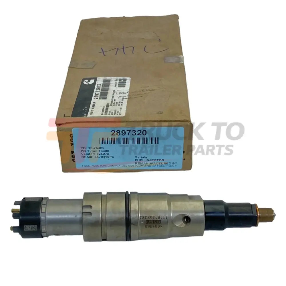 4384363RX Oem Cummins Fuel Injector For Xpi Fuel Systems On Epa13 15L Isx/Qsx Engines - Truck To Trailer