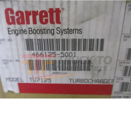 466125-5001S Garrett Turbo Waukesha TV7125 17.9L - Truck To Trailer
