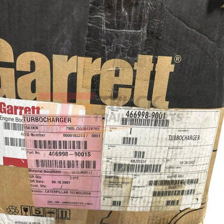 466998-9001 Genuine Garrett Turbocharger TV4502 - Truck To Trailer