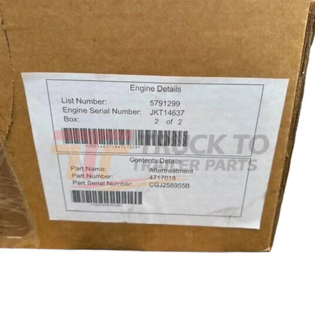471-7018 Genuine Caterpillar DPF Diesel Particulate Filter - Truck To Trailer